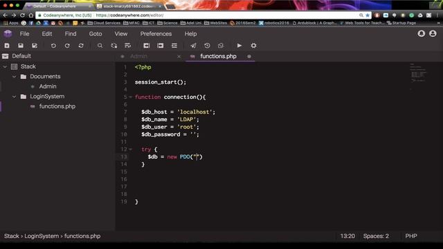 Creating a connection to a SQL database смотреть онлайн
