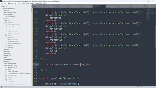 How to Create Dynamic Tab Component in Vue.js | How to Build a Reusable Tab Component in Vue.js смотреть онлайн
