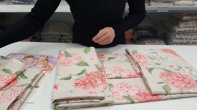 355 КПБ "Гортензия" с классической простыней смотреть онлайн