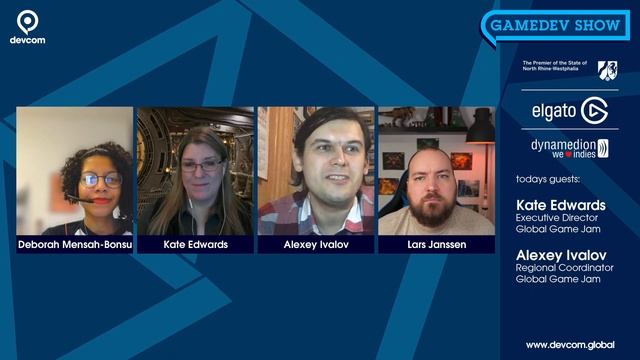 Global Game Jam ONLINE with Kate Edwards (Exec. Director) | The GameDev Show смотреть онлайн