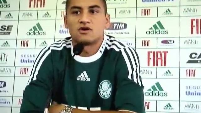 Apresentação do Wellington Paulista no Palmeiras - Entrevista Coletiva 08/04/2011 смотреть онлайн