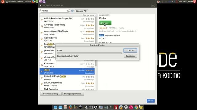 Cara Install Kotlin pada Android Studio Versi dibawah 3 смотреть онлайн