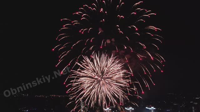 Салют с дрона