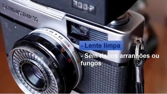 Câmera Analógica Olympus Trip 35 смотреть онлайн