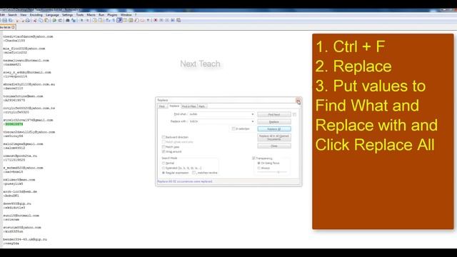How To Extract Email Addresses From Combo List (EASY WAY 2019) смотреть онлайн