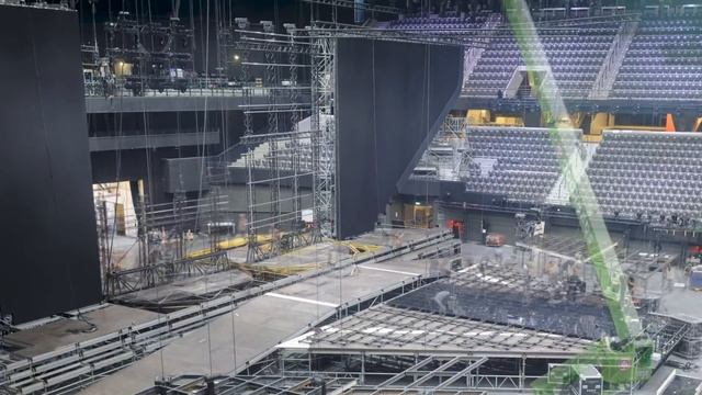 Timelapse: the construction of the Eurovision stage in Rotterdam Ahoy | Eurovision 2021 смотреть онлайн