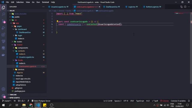 Curso de react: Aula 17 - Criando um react hook customizado смотреть онлайн