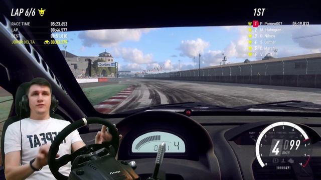 DIRT RALLY 2.0 Rallycross на руле Logihech G29 гонки на ПК Pomeo007 Pomeo*007