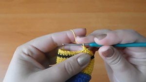 Брелок для ключей Миньон / Crochet Amigurumi Toys /вяжем крючком
