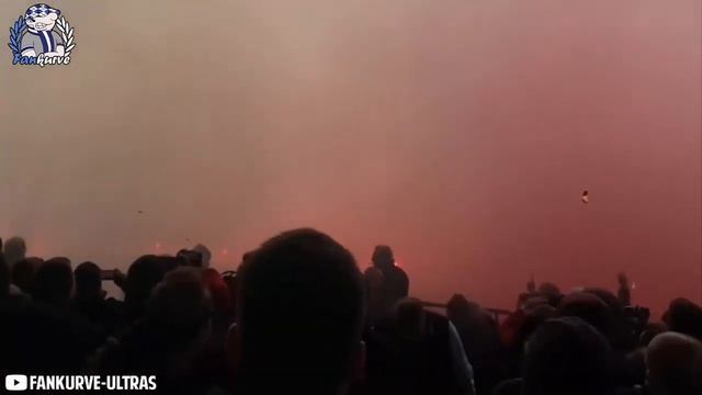 Pyro Hannover-Fans In Hamburg | FC St. Pauli - Hannover 96 2019.11.30 | FCSP - H96 0:1 смотреть онлайн
