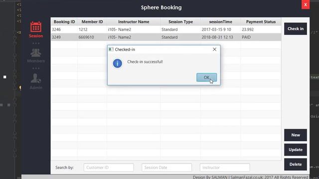 Ski Booking Java Application смотреть онлайн