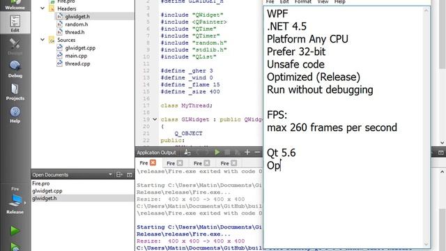 WPF vs Qt Widget in CPU performance and UI framerate смотреть онлайн