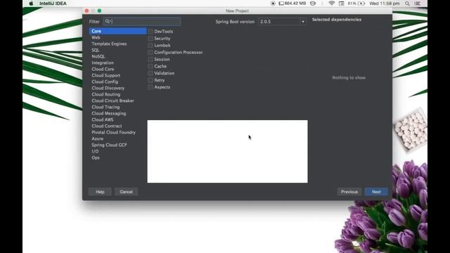Spring Initializr in IntelliJ | Tech Primers смотреть онлайн
