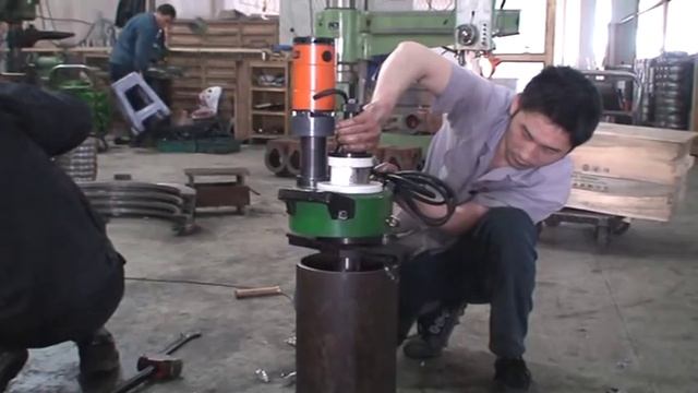 Фаскорез Электрический для обработки труб смотреть онлайн