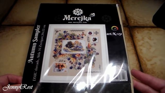 ВЫШИВАЛЬНЫЕ ПОКУПКИ И ПОДАРКИ  ОСЕНИ #вышивка #crossstitch