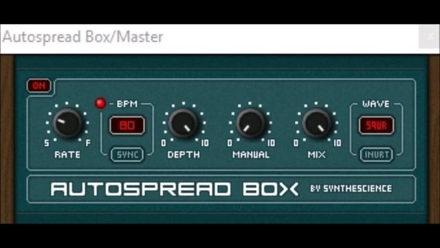 Autospread box by Synthescience смотреть онлайн