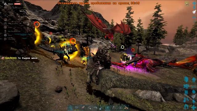 Убийство Дракона и Мантикоры (Альфа). ARK: Survival Evolved смотреть онлайн