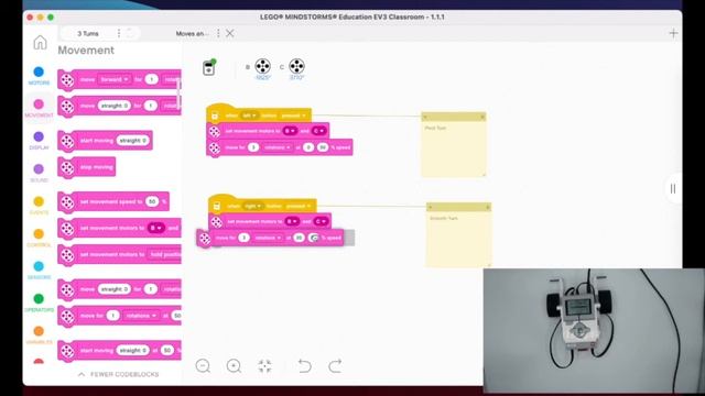 LEGO EV3 Mindstorms Robot Trainer Course - Moves and Turns 1.4 Your Turn! смотреть онлайн