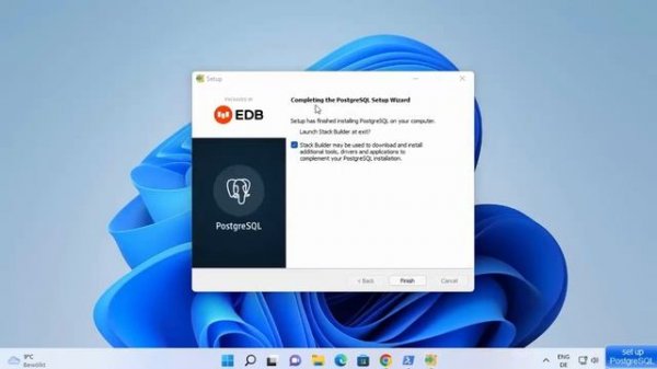 How to Install PostgreSQL on Windows 11
