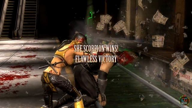 Mortal Kombat Komplete She Scorpion - Fatalities смотреть онлайн