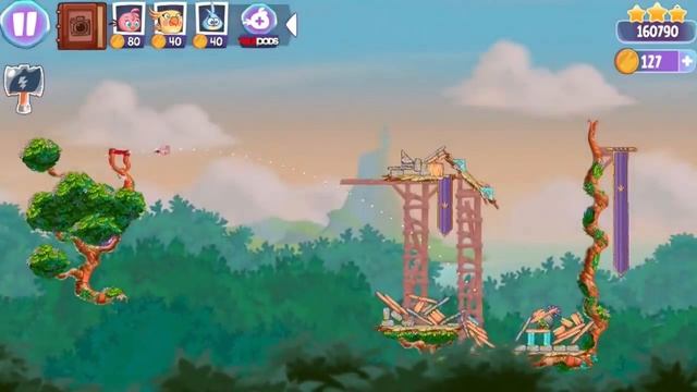 Angry Birds Stella: WALL OF PIGS 3!!! Walkthrough Part 4 (iPhone Gameplay) смотреть онлайн
