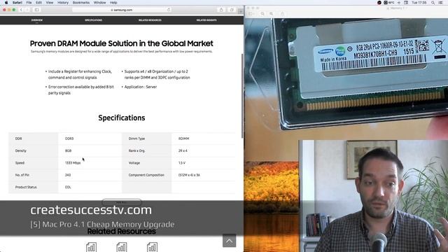 Memory Upgrade Guide for Early 2009 Mac Pro (24GB, 48GB) смотреть онлайн
