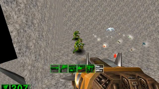 Serious Sam The First Encounter out of bounds enemies in moon mountains смотреть онлайн