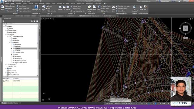 wac3d - 003 (Datos XML para superficies - Autocad Civil 3D) смотреть онлайн