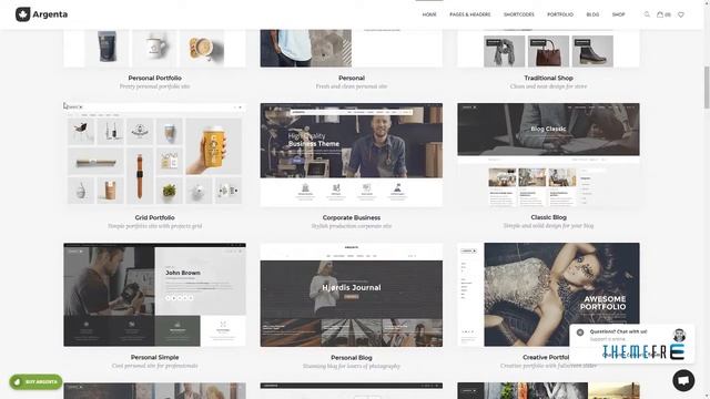 Argenta - Creative Multipurpose WordPress Theme Rafferty Ralph смотреть онлайн