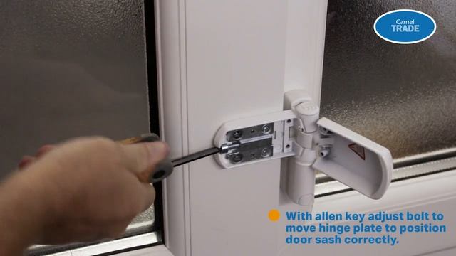 How to Adjust a hinge for a Dropped PVC Door смотреть онлайн