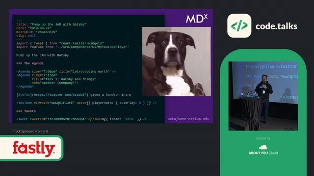 code.talks 2019 - Pump up the JAM with Gatsby смотреть онлайн