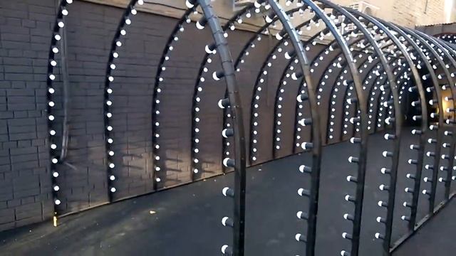 Световая арка из гирлянды Белт Лайт с 5 диодными лампами смотреть онлайн