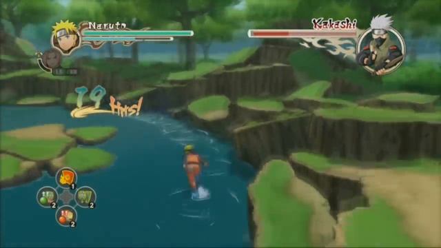 Naruto Ultimate Ninja Storm 2 Naruto and Sakura Vs Kakashi S-Rank HD (English) смотреть онлайн