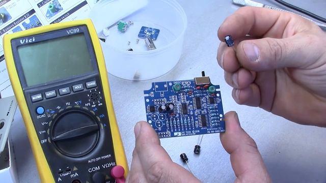 DSO 150 мини осциллограф кит набор из китая смотреть онлайн