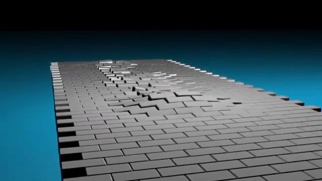 Разрушение кирпичного покрытия из-под земли.Destruction of a brick out of the ground cover. смотреть онлайн