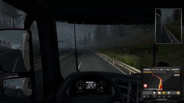 EURO TRUCK SIMULATOR 2 - 100% Walkthrough No Commentary - Part 2 [Ultra Settings] смотреть онлайн