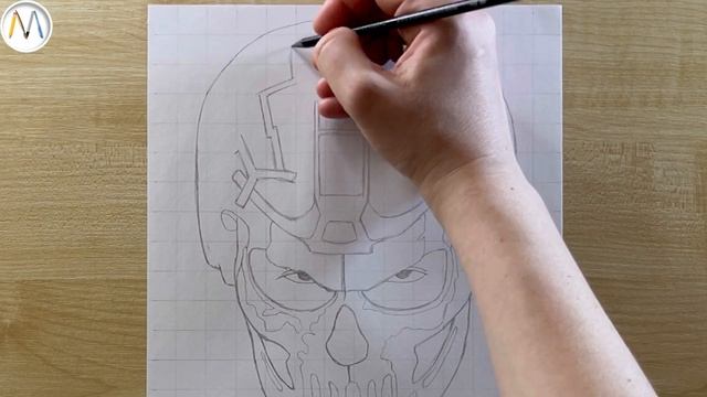 Как нарисовать военного солдата в маске / Soldier in mask drawing смотреть онлайн