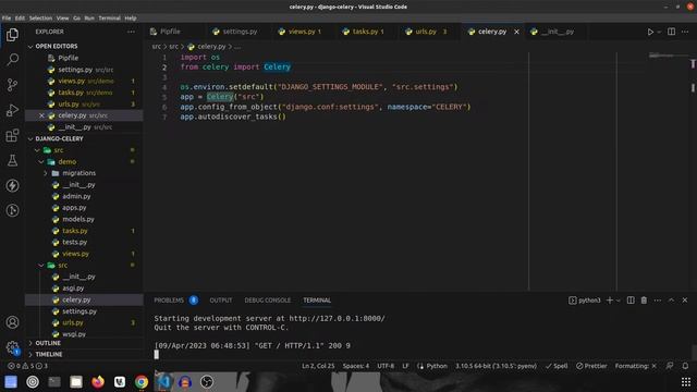 Mastering Django Celery and Redis || Code with SJ смотреть онлайн