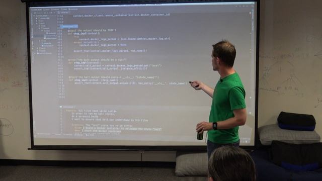 Testing Salt States with Docker - SaltStack PDX 2015-06-23 смотреть онлайн