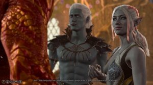 Baldur's Gate 3 Fivesome Orgy with Drow Twins