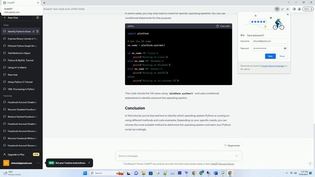 How to identify which OS Python is running on смотреть онлайн