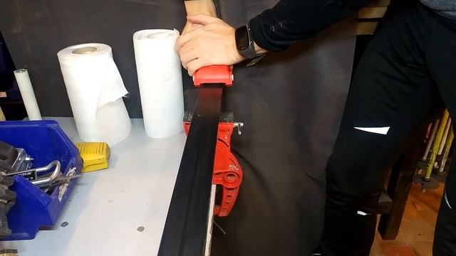 Нанесение структуры на беговые лыжи в ручную смотреть онлайн