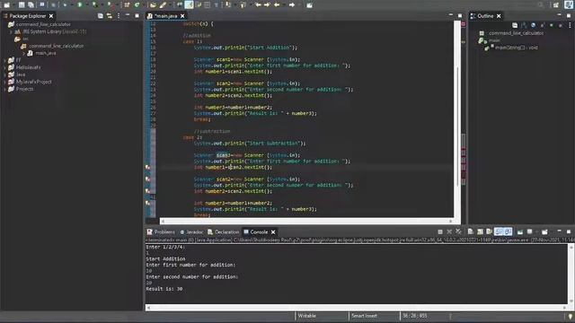 Making a command-line-based calculator | Java | TheProgrammingTrio смотреть онлайн