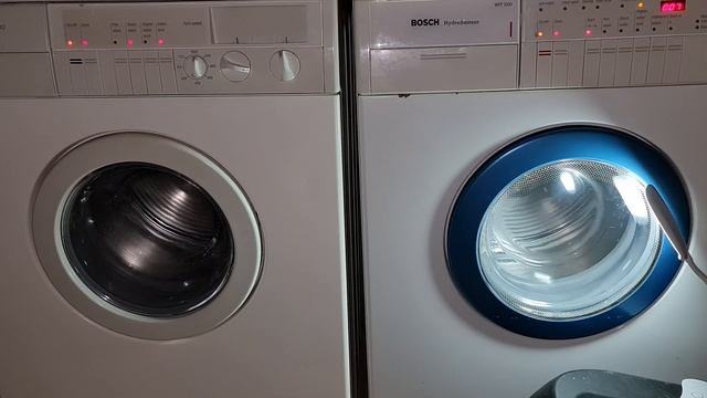 Bosch Hydrosensor vs Bosch WFF2000 Spin Race смотреть онлайн