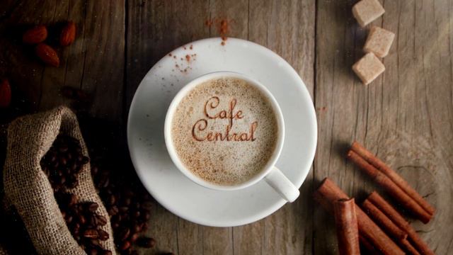 Central Cafe - Лого смотреть онлайн