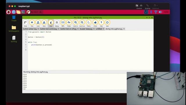 Raspberry Pi Course - Day 13 Traffic Lights Dive into Python смотреть онлайн
