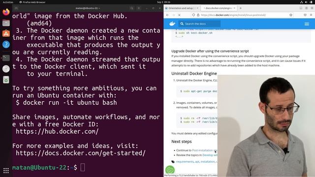 Docker tutorial 01 - Installation on Linux and the Visual Studio Code extension смотреть онлайн