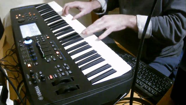 Yamaha MODX6 PLUS -my favorite sounds for dark gothic смотреть онлайн
