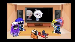 {реакция персонажей андертейн на АУ meme} (bad guys) без сюжета.