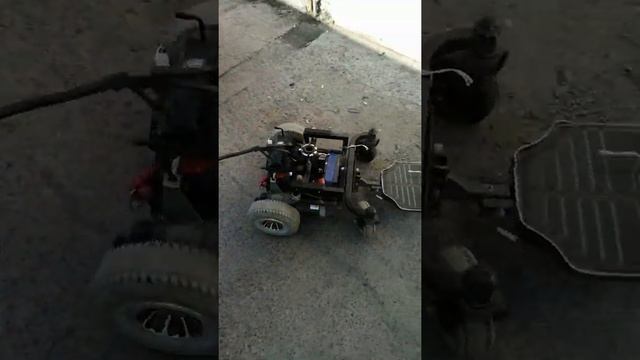 Ремонт электрической инвалидной коляски для детей. смотреть онлайн